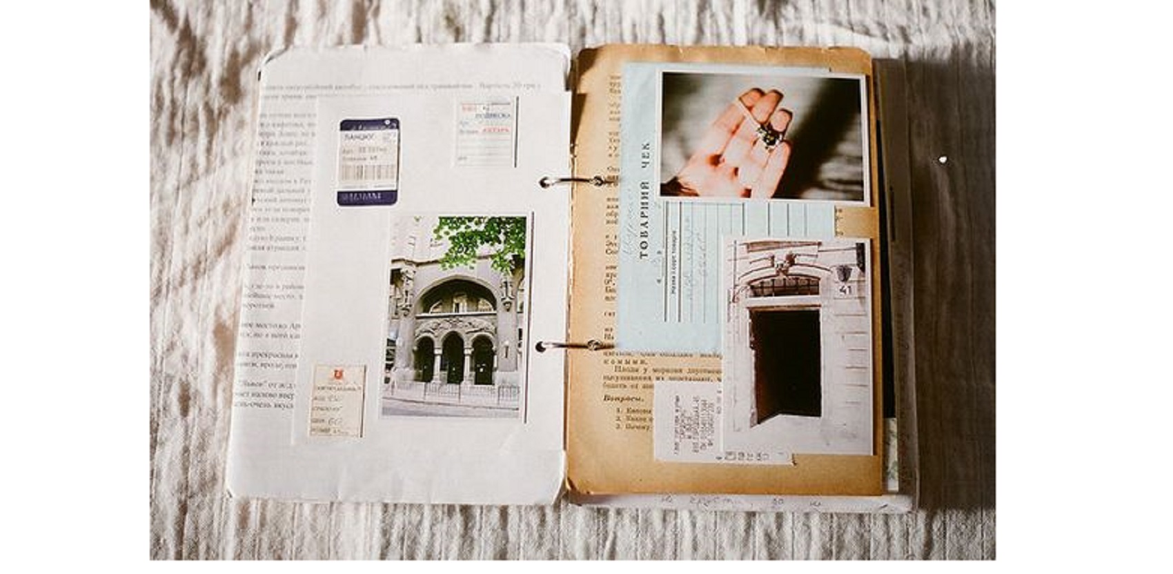 travel journal decor